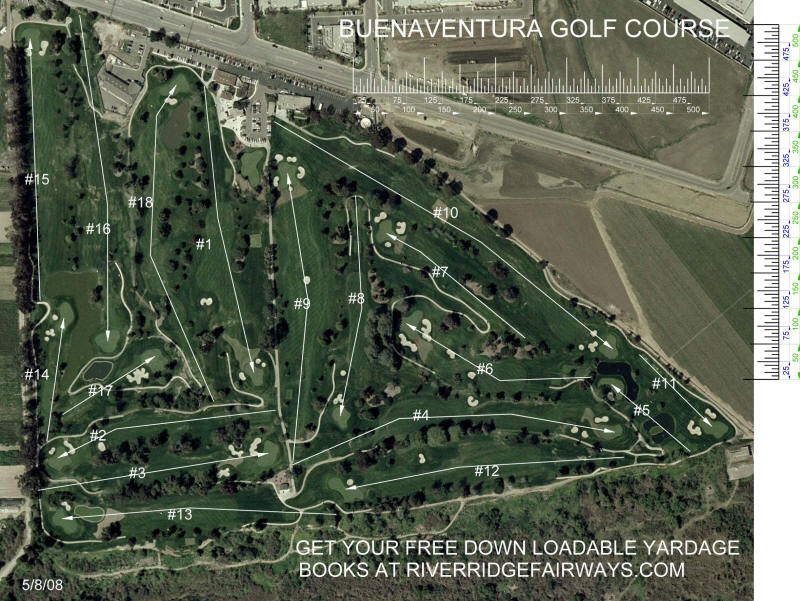 aerial view of whole course